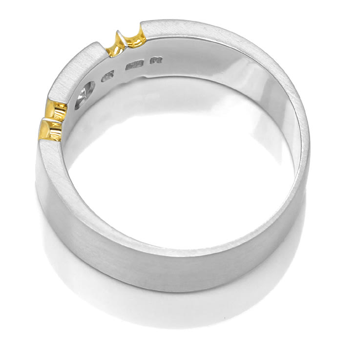 Foto 3 - Designer-Ring 0,18ct Brillant in massiv Platin, Gold, S2031